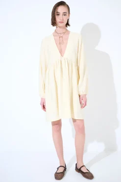 Best KIKISIX ABITO BABYLON MANICA ELASTICO GIALLO