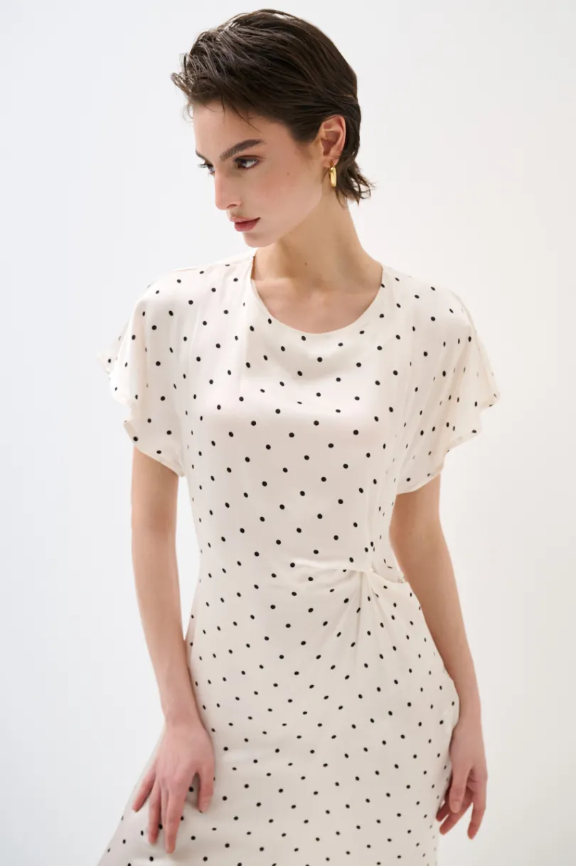 Online KIKISIX ABITO RASO POIS BURRO/NERO