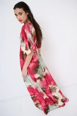 Best KIKISIX ABITO SCOLLO V DV E DT FUXIA