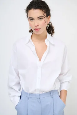 Clearance KIKISIX CAMICIA MODELLO MASCHILE BIANCO