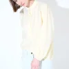 Fashion KIKISIX CAMICIA OVER COLLO COREANA GIALLO