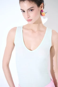 Online KIKISIX CANOTTA BASICO SETA A COSTE ACQUA