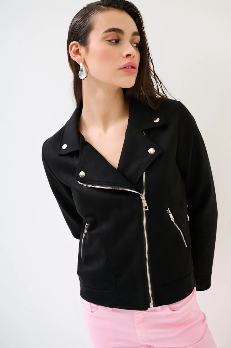 Online KIKISIX CHIODO SLIM DAINETTO NERO