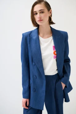 Sale KIKISIX GIACC D.P 6 BOTTONI C/PATTINE IN DENIM JEANS