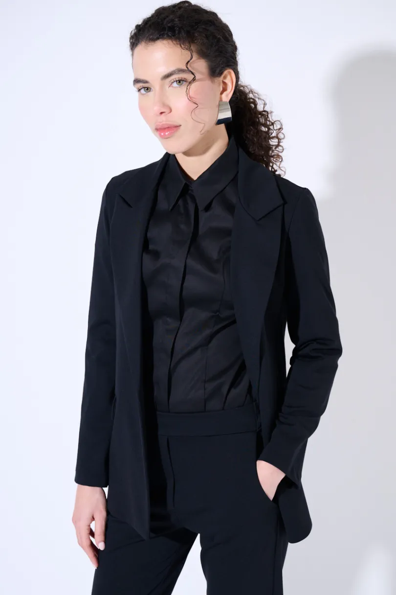 Online KIKISIX GIACCA BASIC 1 BOTTONE NERO