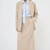 Sale KIKISIX GIACCA OVER BOTTONI BEIGE