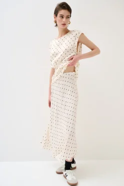 Sale KIKISIX GONNA RASO POIS BURRO/NERO