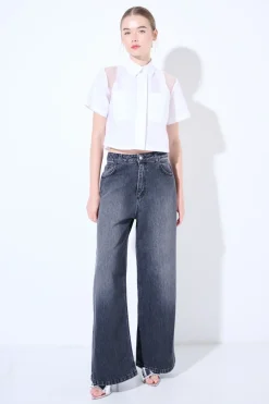 Outlet KIKISIX JEANS DRITTO 5 TASCHE JEANS