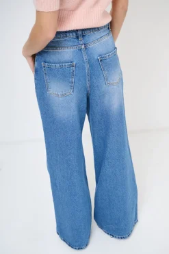 Best KIKISIX JEANS DRITTO CINQUE TASCHE MEDIO