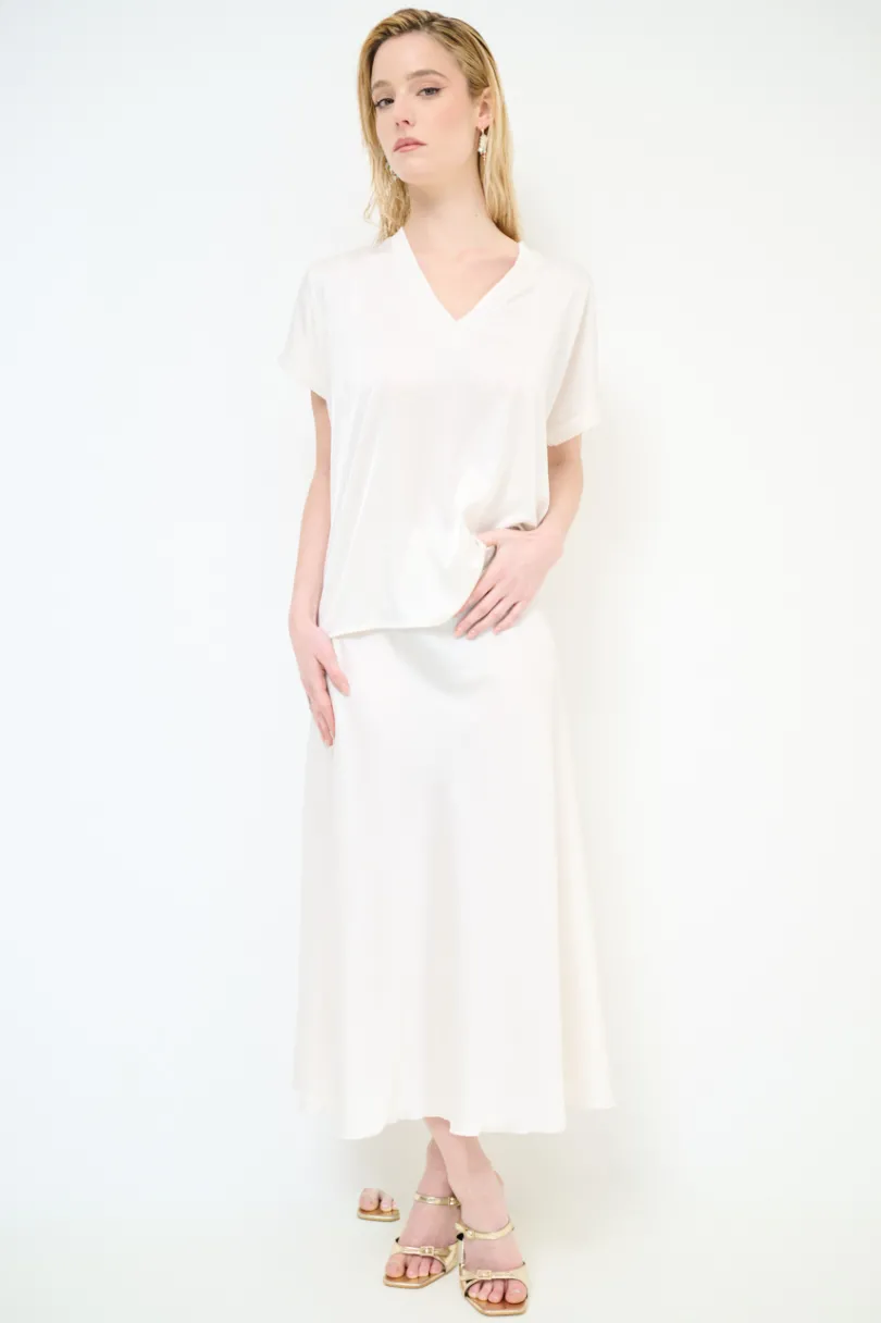 Online KIKISIX LONGUETTE CON ELASTICO RASO CHAMPAGNE