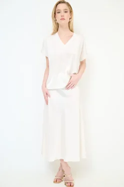 Online KIKISIX LONGUETTE CON ELASTICO RASO CHAMPAGNE