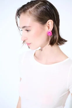 Outlet KIKISIX MEZZA MANICA MISTO SETA RASATO PANNA