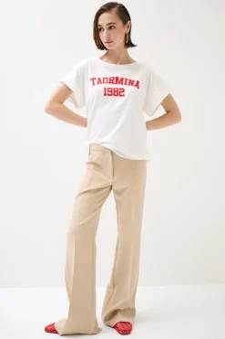 Best KIKISIX PANTALONE BIELASTICO BEIGE