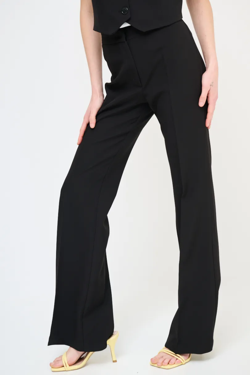 Discount KIKISIX PANTALONE BIELASTICO NERO