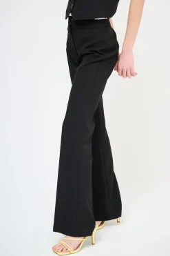 Discount KIKISIX PANTALONE BIELASTICO NERO