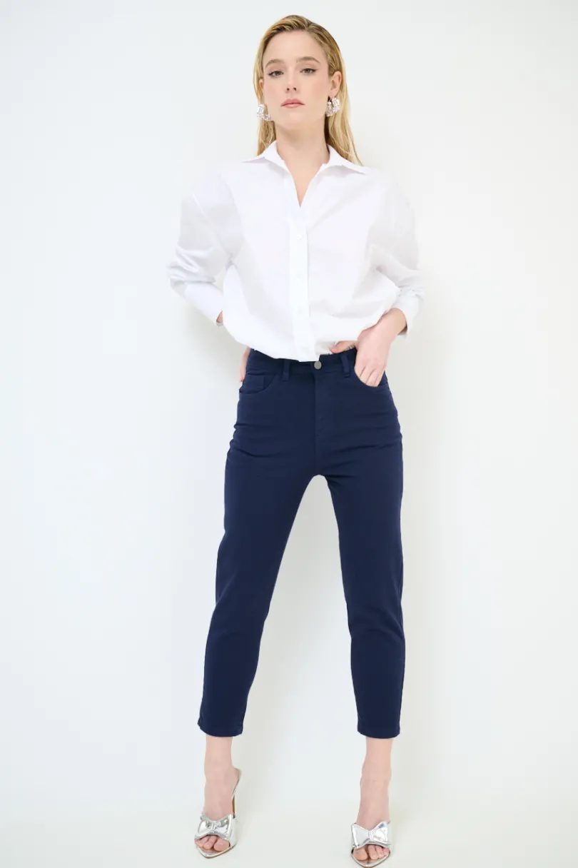 Online KIKISIX PANTALONE CINQUE TASCHE BLU