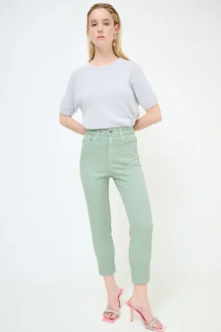 Clearance KIKISIX PANTALONE CINQUE TASCHE SALVIA