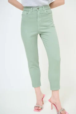 Clearance KIKISIX PANTALONE CINQUE TASCHE SALVIA