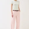 Hot KIKISIX PANTALONE DRITTO CON CINTURA ROSA