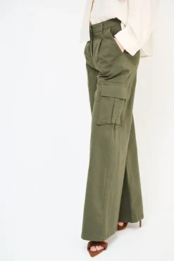 Hot KIKISIX PANTALONE LARGO CON TASCHE MUSCHIO