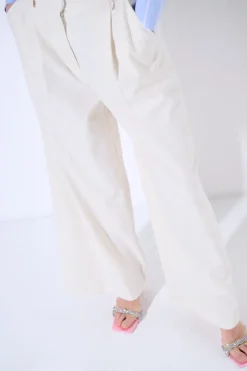 Best KIKISIX PANTALONE SPIGATO CON PINCE PANNA