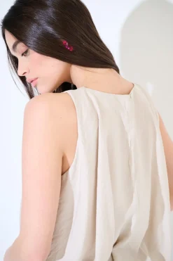 Online KIKISIX TOP BALLOON CON BOTTONE DT SAFARI