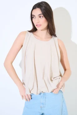 Online KIKISIX TOP BALLOON CON BOTTONE DT SAFARI