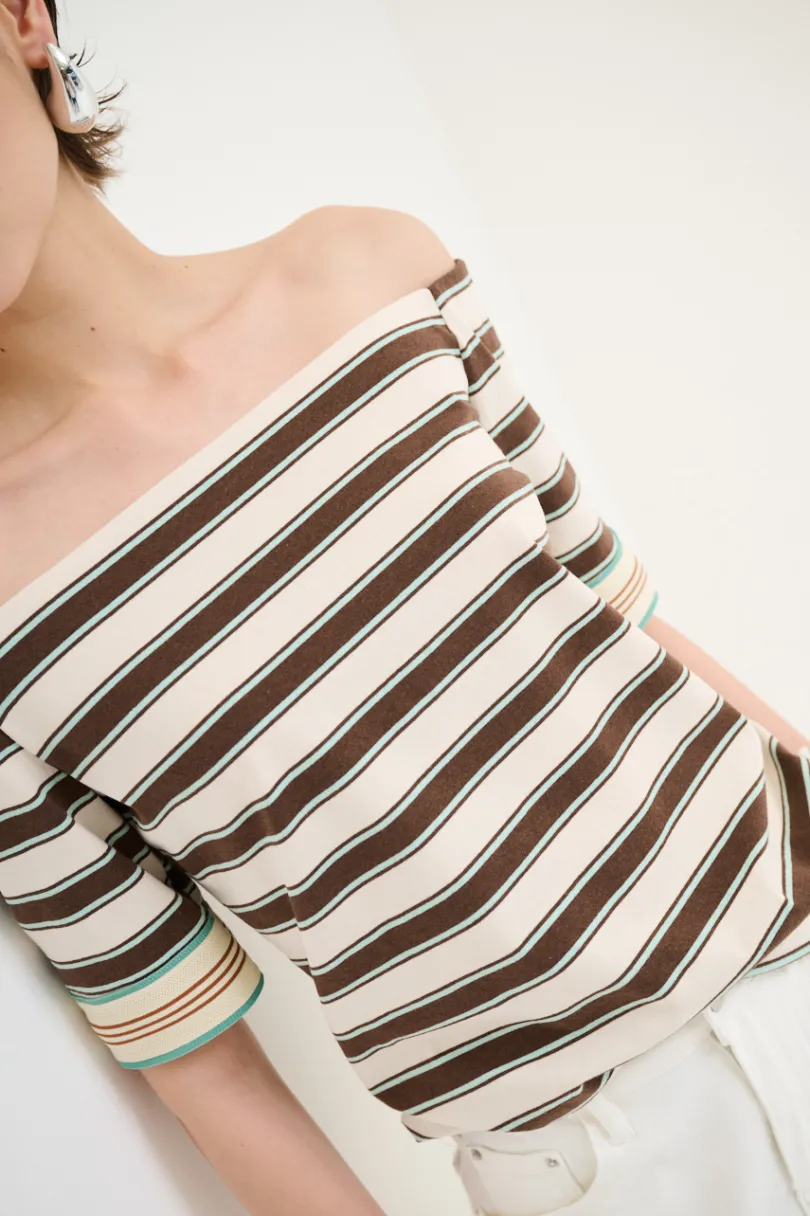 Sale KIKISIX TOP SHIFFER RIGA MORO