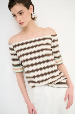 Sale KIKISIX TOP SHIFFER RIGA MORO