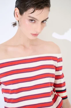 Clearance KIKISIX TOP SHIFFER RIGA ROSSO