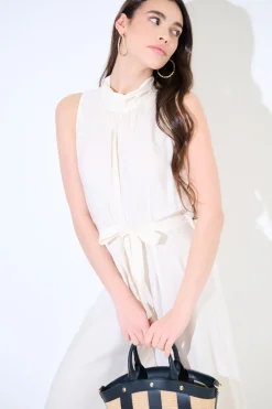 Clearance KIKISIX TUTA PALAZZO CON FIOCCO DIETRO BURRO